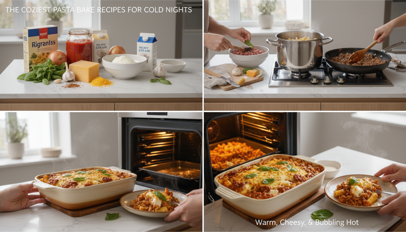 pasta bake recipes step by step cooking process