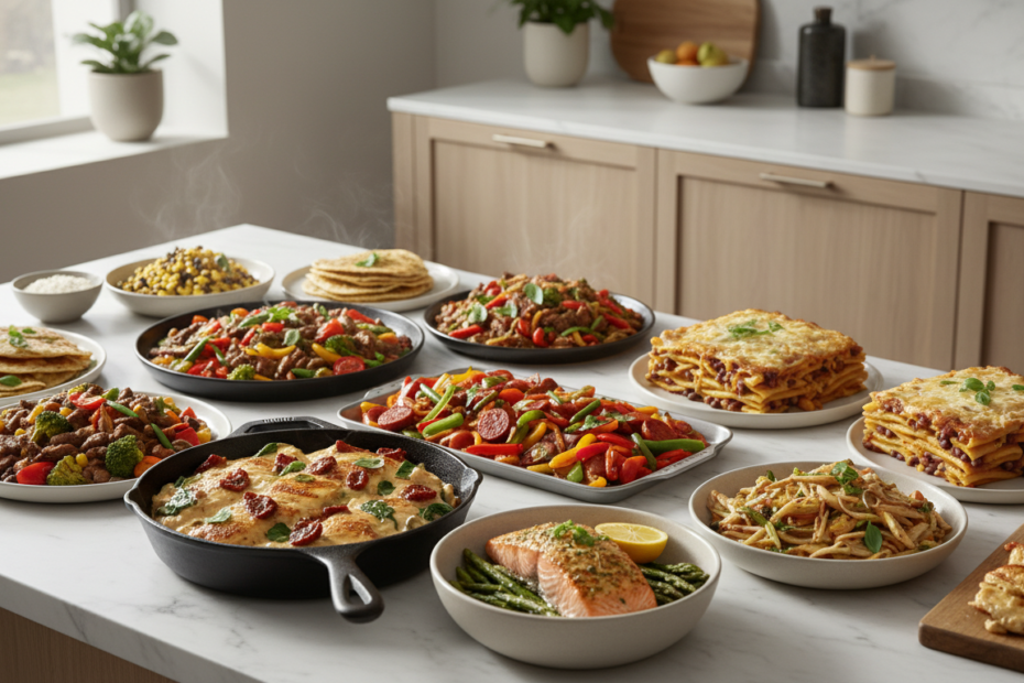easy weeknight dinners
