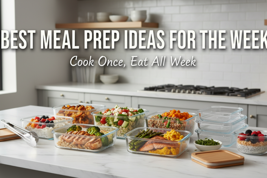 meal prep ideas for the week